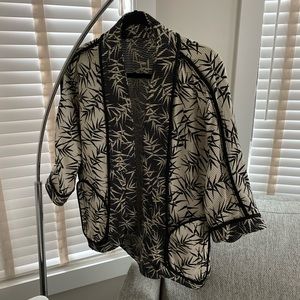 Zara Bamboo Leaf Reversible Jacket